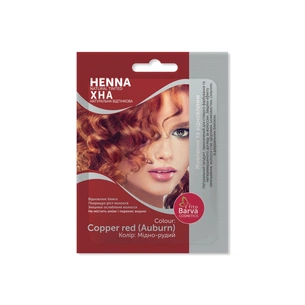 Хна Fito Barva Henna Natural Tinted Відтінкова Мідно-рудий 25 г (8908011049761) зображення 1