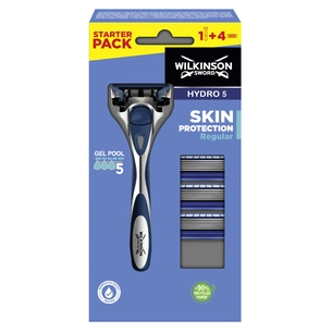Бритва Wilkinson Sword Hydro 5 Clampack + 4 змінні картриджі (4027800216505) зображення 1