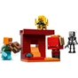 Конструктор LEGO Minecraft Битва з лавою у Незері (21266) - зменшене зображення 3