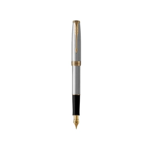 Ручка пір'яна Parker SONNET 17 Stainless Steel GT  FP F (84 111) зображення 1