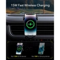Універсальний автотримач Baseus Wireless Charge Pro 15W (SUWX030001) - уменьшенное изображение 10