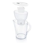 Фільтр-глечик Brita Marella Memo MXPro 2.4л (1.4л води) з фільтр-картриджем 3шт, білий (1052791) - зменшене зображення 2