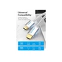Кабель мультимедійний HDMI to HDMI 10.0m V2.0 4K 60Hz Silver Metal Type Vention (AABIL) - уменьшенное изображение 6