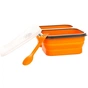 Набір туристичного посуду Tramp 2 відсіки силіконовий 900ml orange (TRC-090-orange) - зменшене зображення 3
