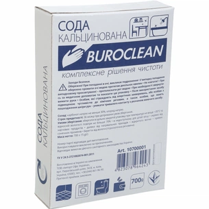 Порошок для чищення ванн Buroclean сода кальцинована 700 г (4823078964243) зображення 1