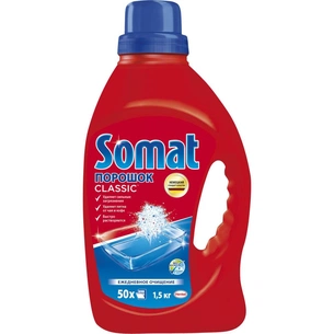 Порошок для миття посуду в посудомийці Somat порошок Classic 1.5 кг (9000101400465) зображення 1
