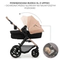 Коляска Kinderkraft 3 в 1 Moov 2 Sand Beige (KSMOOV02BEGEV00) (5902533925803) - уменьшенное изображение 10
