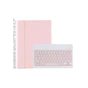Чохол до планшета BeCover Keyboard Samsung Tab A9 SM-X115 8.7" Pink (712359) - зменшене зображення 1