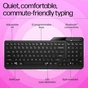 Клавіатура HP 460 Multi-Device Bluetooth UA Black (7N7B8AA) - зменшене зображення 9