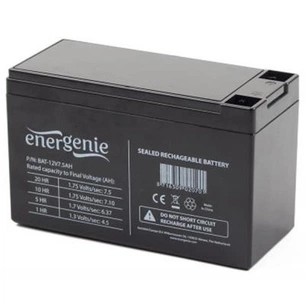Батарея до ДБЖ EnerGenie 12В 7.2 Ач (BAT-12V7.2AH) зображення 1