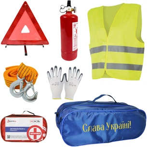 Набір техдопомоги Poputchik Універсальний Слава Україні (01-207-IS) изображение 1