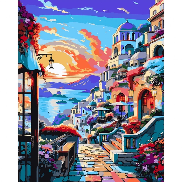 Картина по номерам Santi Захід сонця 40*50 см (954743) - зображення 1