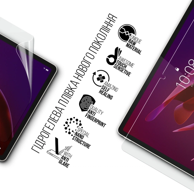 Плівка захисна Armorstandart hydrogel Matte Lenovo Yoga Tab 11 TB710FU (ARM89832) - picture 2