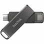 USB флеш накопитель SanDisk 64GB iXpand Drive Luxe Type-C /Lightning (SDIX70N-064G-GN6NN) - уменьшенное изображение 2