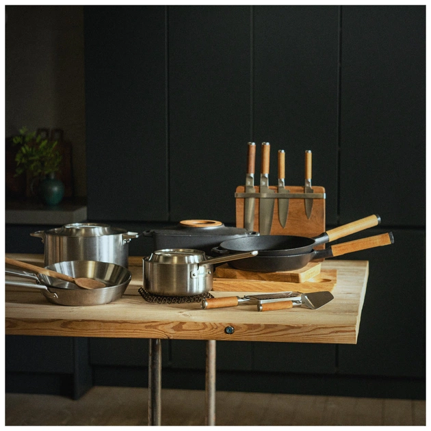 Сковорода Fiskars Norden чавунна 28 см (1026571) - зображення 10