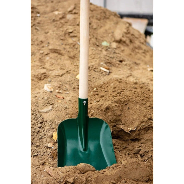 Лопата Verto совкова, руків'я дерев'яне, 120см, 1.8кг (15G019) - picture 3