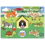 Розвиваюча іграшка Melissa&Doug Рамка-вкладиш Домашні тварини 8 ел (MD19053) - зменшене зображення 1