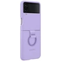 Чохол-накладка Samsung Silicone Cover with Ring для Samsung Galaxy Flip 4 SM-F721 Lavender (EF-PF721TVEGUA) - зменшене зображення 2