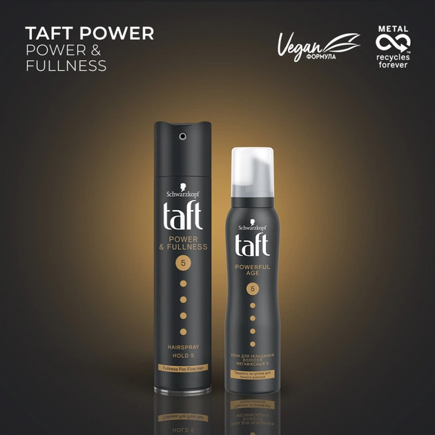 Лак для волосся Taft Power Сила кератину Мегафіксація 5 250 мл (4015001003529/9000100653503) - picture 3