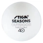 М'ячик для настільного теніса Stiga Seasons White 12 шт (1110-2810-12) (931162) - зменшене зображення 1