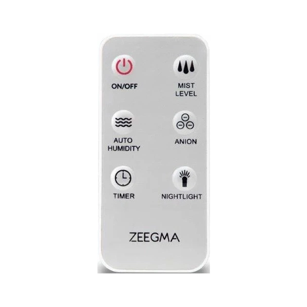Зволожувач повітря Zeegma ZE-VERS IONI WHITE - зображення 6