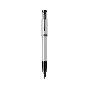 Ручка пір'яна Parker IM 17 Achromatic Grey BT  FP F (22 811) зображення 1