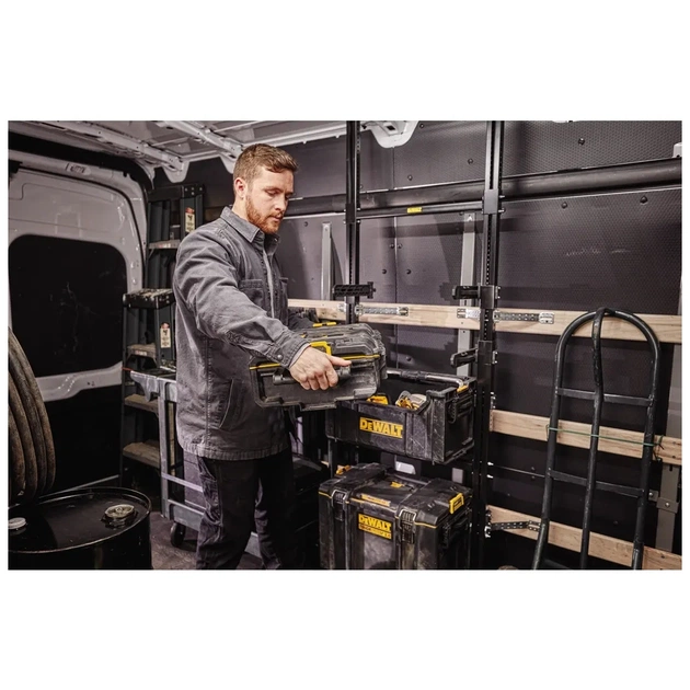 Ящик для інструментів DeWALT TOUGHSYSTEM 2.0 555х385х180 мм, з органайзером для дрібних д (DWST83293-1) - picture 4