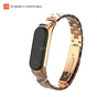 Ремінець до фітнес браслета Armorstandart Metal Band 4303 для Xiaomi Mi Band 4/3 Rose Gold (ARM55915) - уменьшенное изображение 1