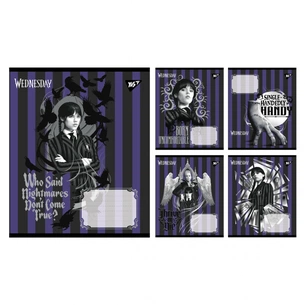 Зошит Yes Wednesday Таємничі уроки А5 48 аркушів лінія (768275) зображення 1