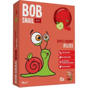 Мармелад Bob Snail Яблуко, вишня 90 г (1740881) изображение 1