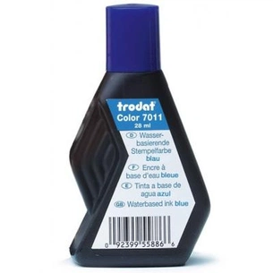 Фарба штемпельна Trodat 28мл, blue (7011-син) зображення 1