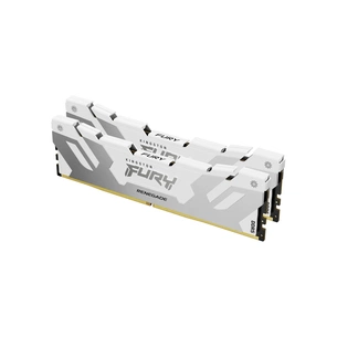 Модуль пам'яті для комп'ютера DDR5 32GB (2x16GB) 8000 MHz Renegade White Kingston Fury (ex.HyperX) (KF580C38RWK2-32) изображение 1