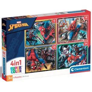 Пазл Clementoni 4 в 1 Spider-Man, 12,16,20 та 24 елементи (21515) picture 1