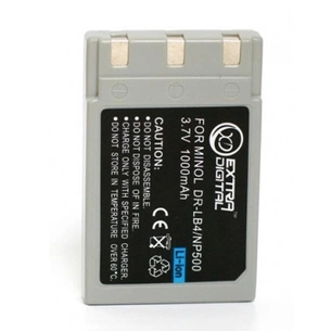 Акумулятор до фото/відео Extradigital Minolta NP-500, NP-600, DR-LB4 (DV00DV1054) зображення 1