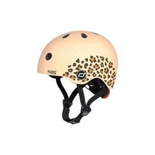 Шолом Scoot&Ride 45-51см , леопард, з ліхтариком (SR-181206-LEOPARD) зображення 1