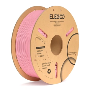 Пластик для 3D-принтера ELEGOO PLA Plus 1кг, 1.75мм, pink (50.203.0233) зображення 1