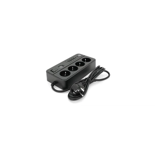 Сетевой фильтр питания Voltronic G13H, 3000W, 4 роз, 4USB 3,2А, 2 Type-C, 2м Black (YT-G13H) изображение 1