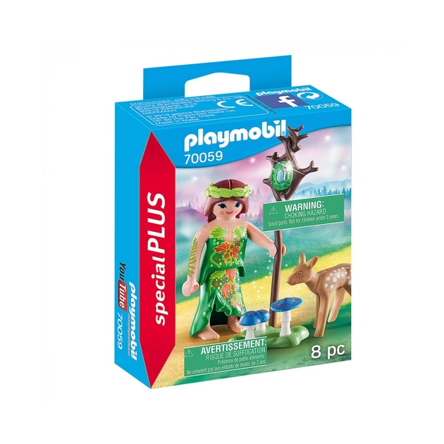 Конструктор Playmobil Фея з оленем (6336477) - изображение 1