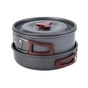 Набір туристичного посуду Naturehike NH15T203-G 3-4 NH Сarbon (6927595787205) - зменшене зображення 4