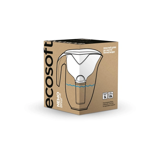 Фільтр-глечик Ecosoft НЕМО перлинний 3л (4820056807097) - picture 6