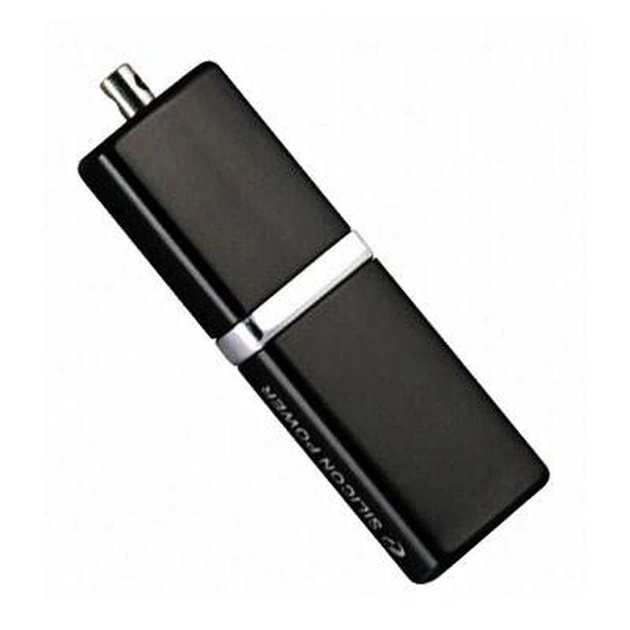 USB флеш накопичувач Silicon Power 4Gb LuxMini 710 black (SP004GBUF2710V1K) - зображення 1
