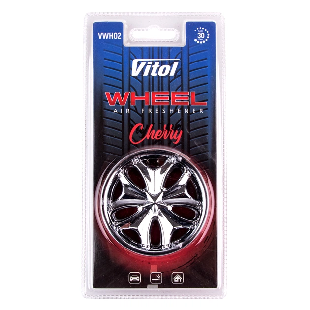 Ароматизатор для автомобіля Vitol Wheel Cherry (VWH02) - зображення 1