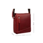 Сумка Visconti S7 Messenger Bag A5 Lee Red (S7 RED) - зменшене зображення 2