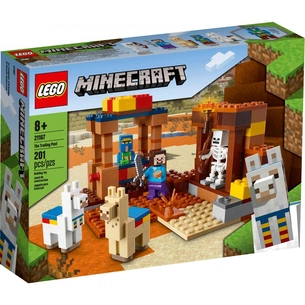 Конструктор LEGO Minecraft Торговий пост 201 деталь (21167) зображення 1