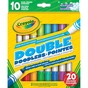 Фломастери Crayola Набір Washable Двосторонні 10 шт (256347.012) - зменшене зображення 1