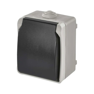 Розетка EMOS 16A 250V IP44 одинарна (A1396) изображение 1