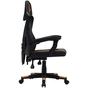 Крісло ігрове Canyon Flow MCH01 Mesh Black/Orange (CNE-MCH01) - уменьшенное изображение 3