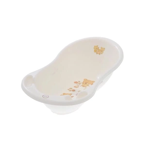 Ванночка Tega Baby Teddy Bear зі зливом 86 см white pearl (MS-004 ODPYW-118) зображення 1