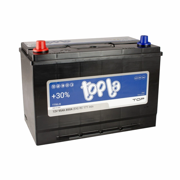 Акумулятор автомобільний Topla 95 Ah/12V TOP (118 695S) - изображение 1