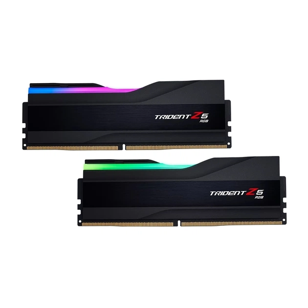 Модуль пам'яті для комп'ютера DDR5 64GB (2x32GB) 6000 MHz Trident Z5 RGB G.Skill (F5-6000J3636F32GX2-TZ5RK) - зображення 1